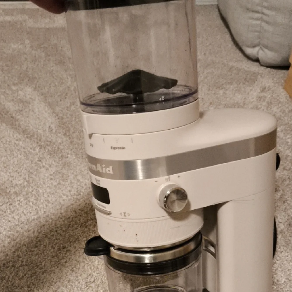 KitchenAid Coffee Grinder in Cream and Silver - Picture 7 of 7